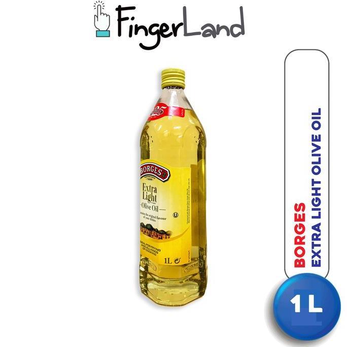 Cod,Bisa- Borges Extra Light Olive Oil 1 Liter Minyak Zaitun
