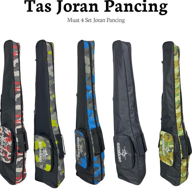 Tas Joran Pancing Ransel Jumbo Muat 4 Set Pancingan Tahan Air ready