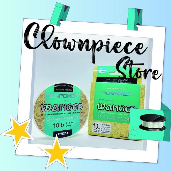 Senar Wanger / Senar Iron Power Wanger / Senar Pancing Wanger