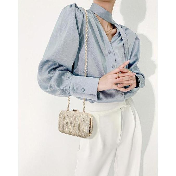 Cashback Malika & Kimura - Tas Selempang Wanita Desn Menarik Dan Elegan / Clutch Bag #818