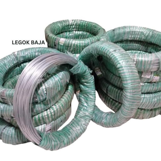 Callme- Kawat Galvanis Bwg / Kawat Besi / Kawat Seng Putih / Kawat Bendrat Putih Per Kg