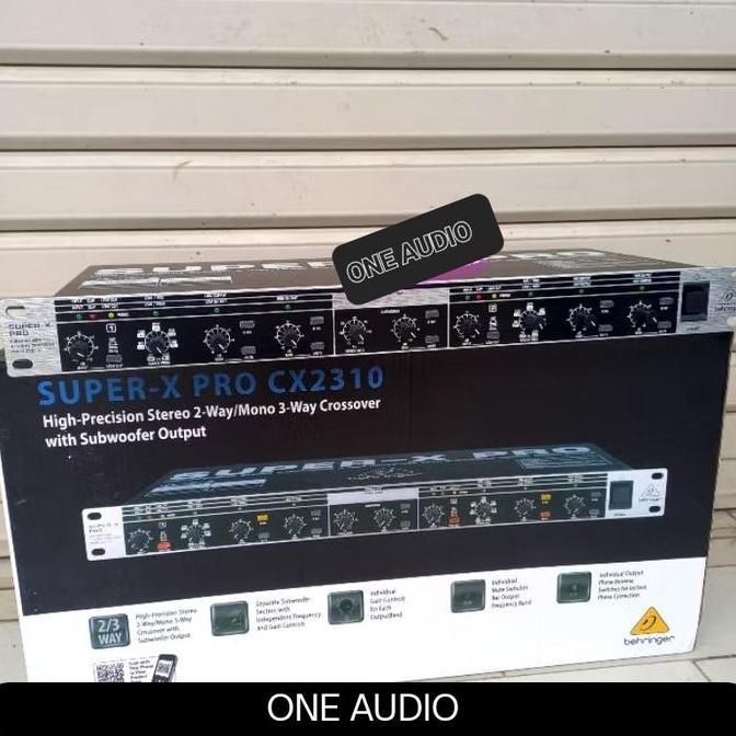 CROSSOVER BEHRINGER CX2310 CROSSOVER AKTIF 2/3 WAY CX 2310