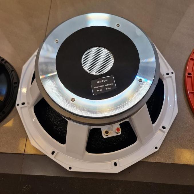 SPEAKER SUBWOOFER PRECISION DEVICES PD1850 WARNA PUTIH VC 5 INCH PD 1850