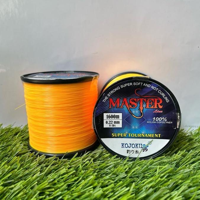 Senar Tali Benang Pancing Master Super kuat lentur anti kriting mudah tenggelam tahan Gesekan Cocok 