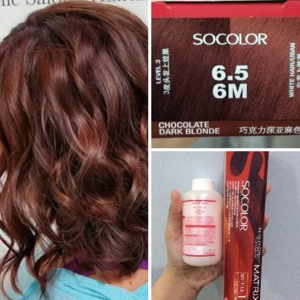 Matrix cat rambut socolor 6.5 / 6M