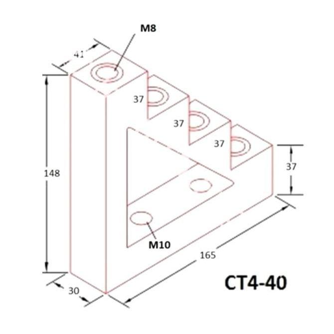 Callme- Step Isolator Busbar Support Ewig Ct4-40.