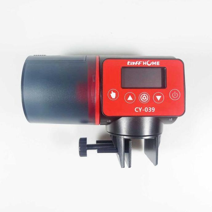 TERBARU - Dispenser Makanan Ikan Pintar Otomatis Smart Fish Feeder dengan Pengaturan Waktu dan Kapas