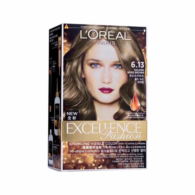 loreal excellence hair color Golden Nude Brown