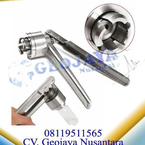 Crimper Botol Vial Alat Segel Tutup Botol Vial Untuk Tutup Seng