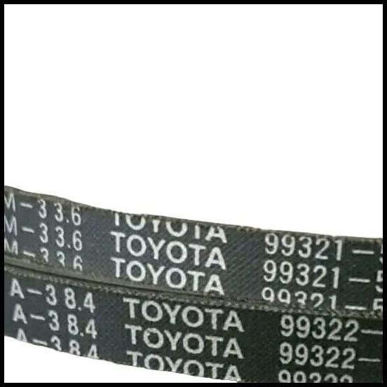 TERLARIS FAN BELT TOYOTA COROLLA DX KIJANG SUPER TAHUN 1990 KE BAWAH ORIGINAL 