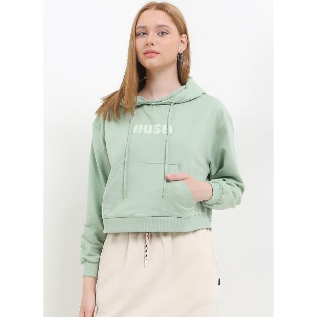 Hush Puppies Hoodie Wanita Voley Sage