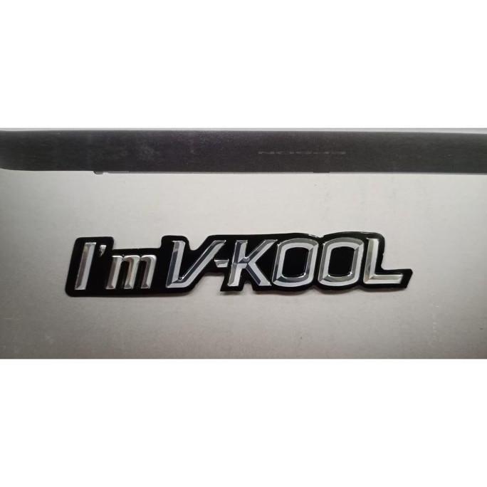 Stiker Sticker VKOOL V KOOL V-KOOL Original Emboss Timbul