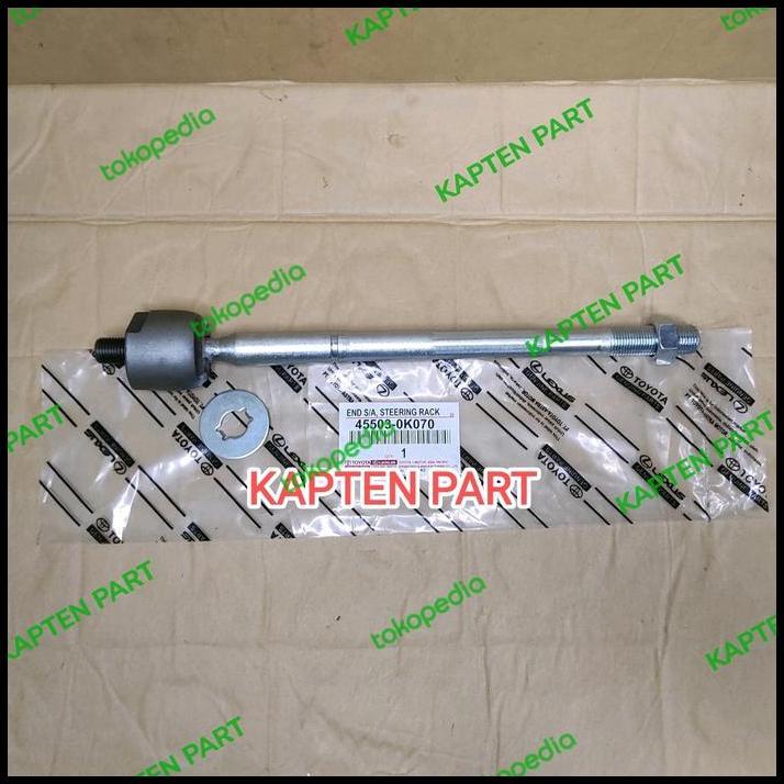 DISKON RACK END LONG TIE ROD FORTUNER VRZ NEW HILUX REVO 2017 UP 