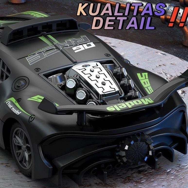 TERMURAH MainMain Mobil Balap Remote Control Mainan Mobil RC Drift 118 2WD Kecepatan Tinggi Mobil Ma