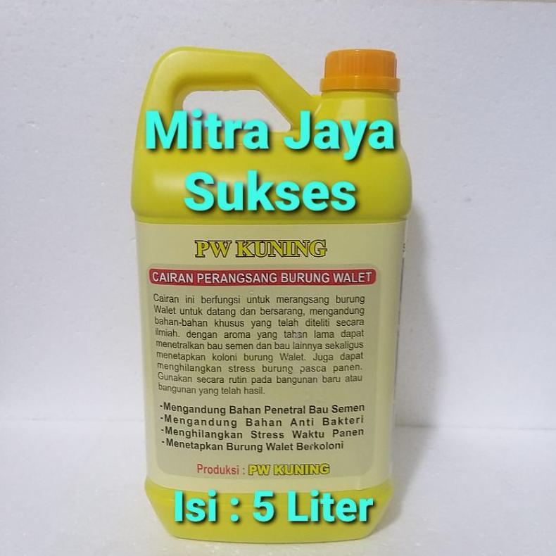 Parfum PW Kuning Parfum Dinding Aroma Pemikat Walet 5 Liter