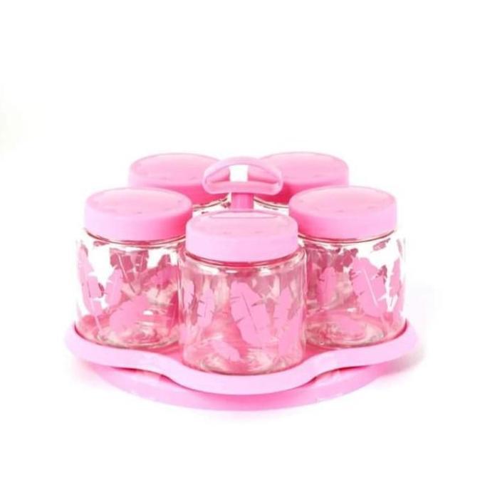 TECHNOPLAST SPIN CANISTER SET / SET TOPLES SHABBY / SET TOPLES PUTAR