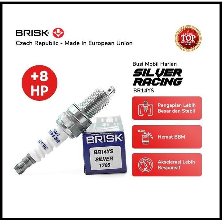 DISKON BUSI TOYOTA AVANZA 04-15, RUSH VVTI, 100% ORIGINAL BRISK SILVER RACING 