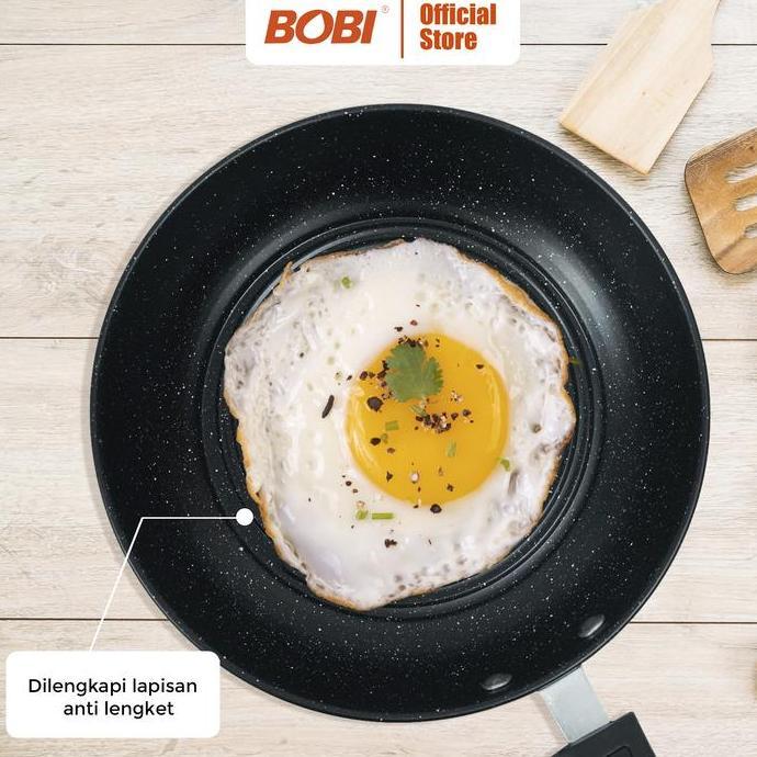 BONUS - Teflon Anti Lengket Wajan Penggorengan // Pan Marble Anti Lengket // Panci Penggorengan Anti