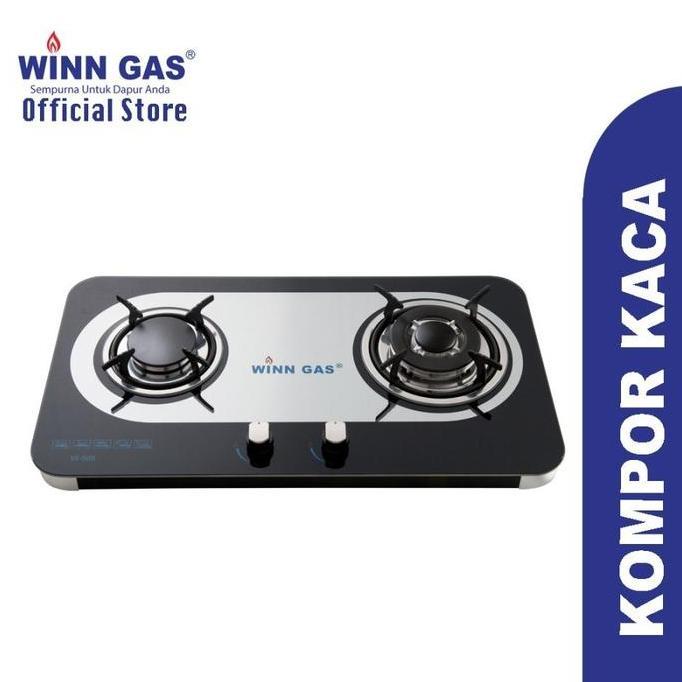 Kompor Gas 2 Tungku Winn Gas W-888 (Tanam)