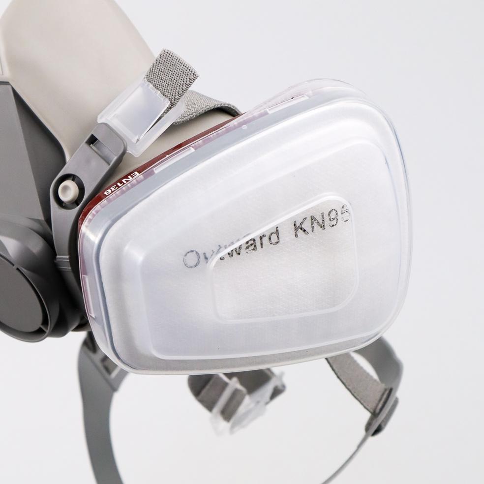 Sicco Masker Gas Respirator - 6200 - Safety - Cat Pylox - Pilok - Samuray - Samuraipaint -  Air Brus