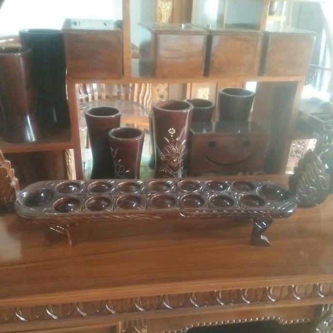 Paling dicari dakon congklak angsa dari kayu jat Dan biji kuwuk