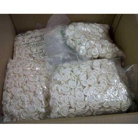 Finger cot / finger coat putih size M