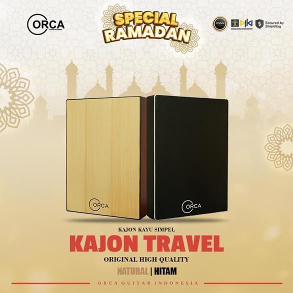 vianmall_ - orca kajon travel akustik simple original