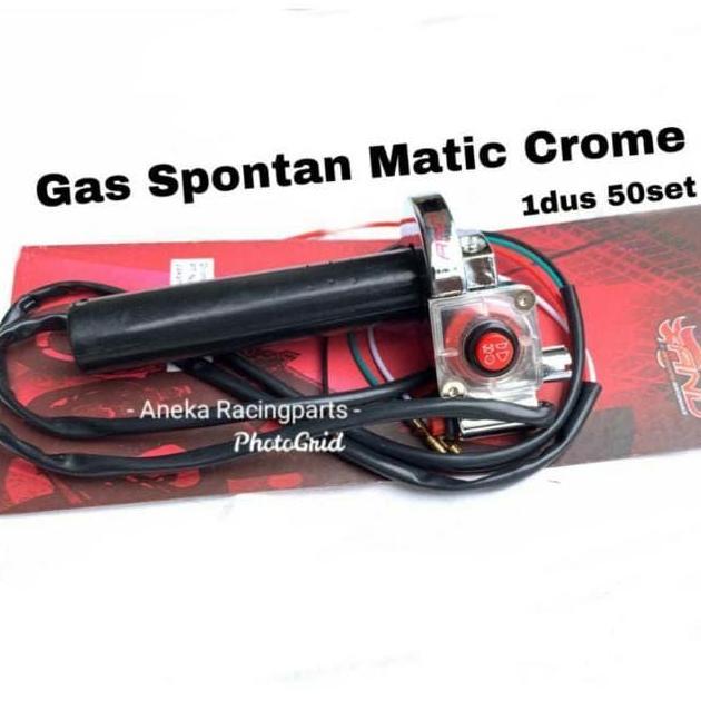 Gas Spontan Matic Mio Vario Beat Scoopy Dll Transparan Model Ktc