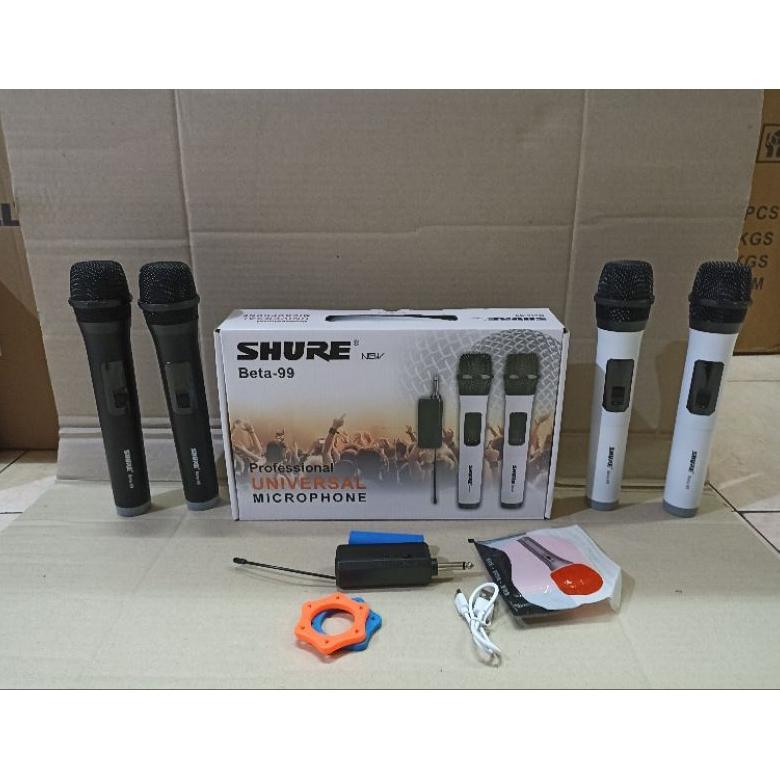 MIC WIRELESS SHURE BETA-99 / BETA 99 / BETA99 MINI RECEIVER CHARGER