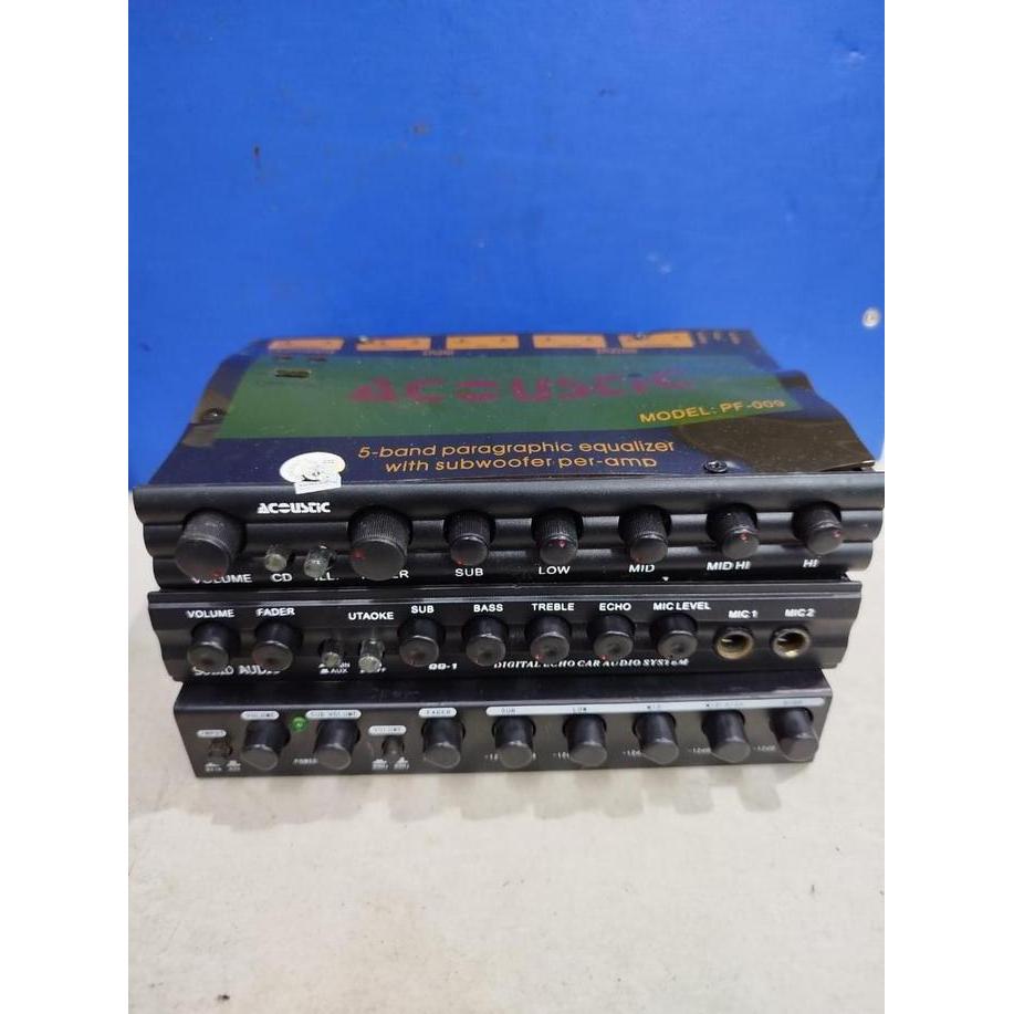 Pre Amp Digital Karaoke Car Audio System - Preamp Professionnal Car