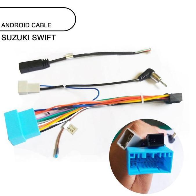 Kabel Soket Head Unit Android Mobil Suzuki