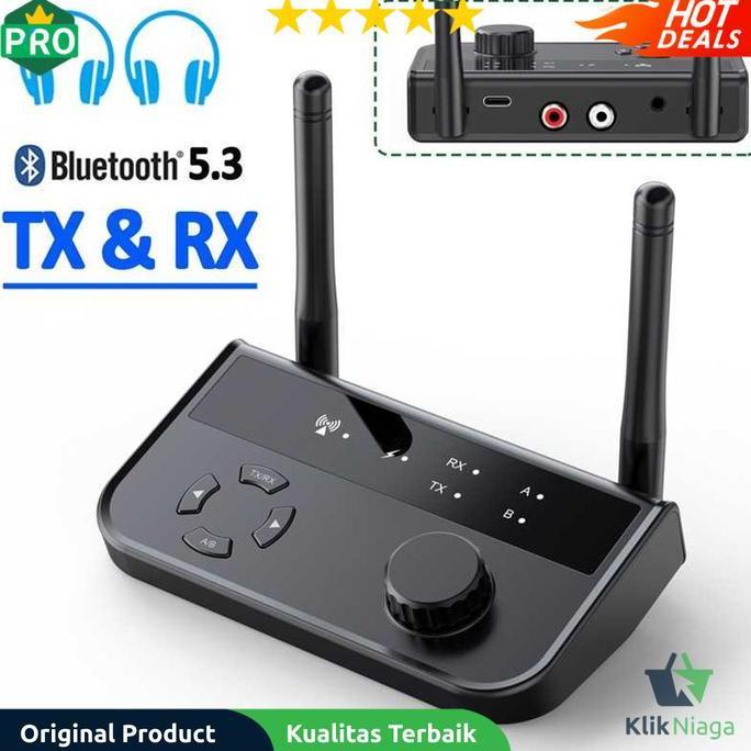 Vikefon Bluetooth Adaptor 5.3 Audio Receiver Transmitter Wireless 10M