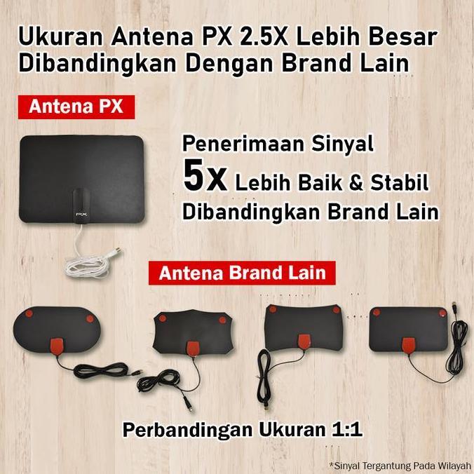 Akusesari- Px Uda3000A - Indoor Antena Tv Digital Indoor Uda3000 Uda 3000 3000A
