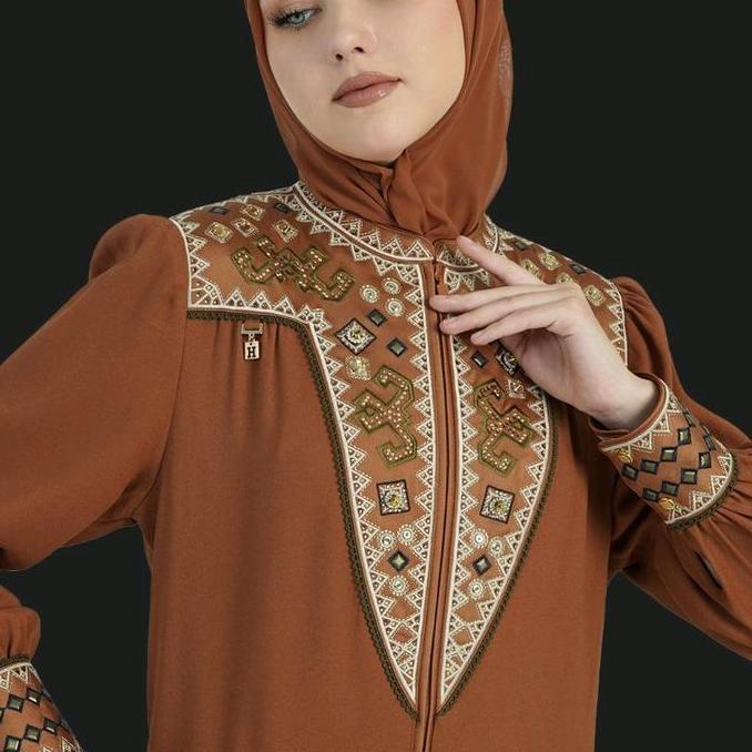 Wxwxw- [New] A4120 - Abaya Hikmat Fashion Original