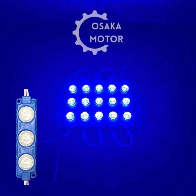 Gratong Lampu Led Modul 3 Mata Bulat Timbul 12 Volt Dan 24 Volt Lampu Variasi Tempel Waterproof 3 Ti