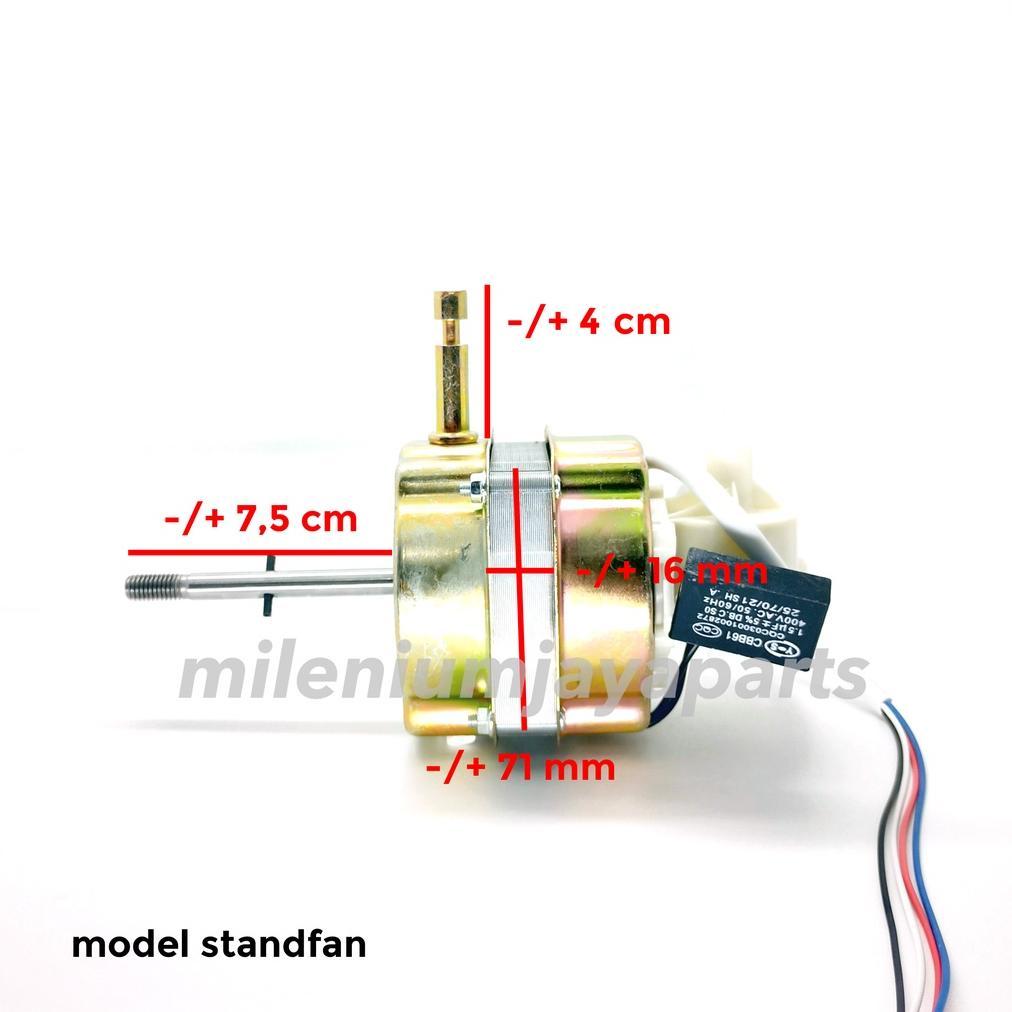 CALVORA DINAMO MESIN MOTOR KIPAS ANGIN UNTUK MERK MIYAKO STANDFAN / WALLFAN / DINDING REMOTE TJR 101