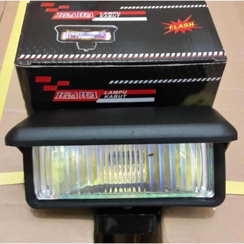 Saless Lampu Sorot Kotak Lampu Helogin Topi Motor Mobil Universal