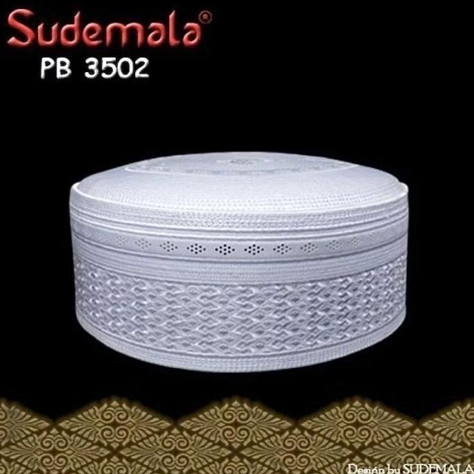 Songkok Sudemala/Songkok Haji Putih PB 3502/ Kopyah Peci
