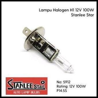 BEST DEAL STANLEE (5912) H1/H 1 12V-100W BOHLAM LAMPU FOG LAMP/FOGLAMP HALOGEN H1 12V-100W 
