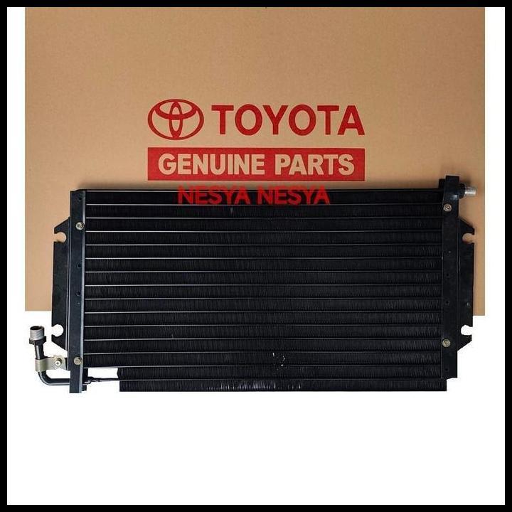 DISKON CONDENSOR KONDENSOR RADIATOR AC MOBIL TOYOTA KIJANG KAPSUL BENSIN LGX KRISTA KF80 KF 80 KF83 