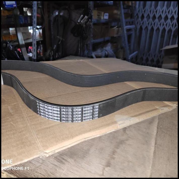 DISKON MITSUBOSHI FAN BELT 7PK1125 EPDM TALI KIPAS FANBELT 7PK 1125 JUKE 