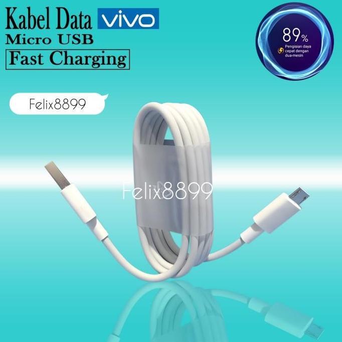 KABEL DATA VIVO ORIGINAL 100% MICRO USB FAST CHARGING VIVO Y12
