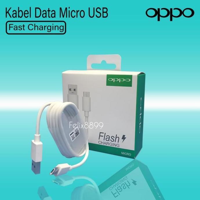 KABEL DATA OPPO MICRO USB ORIGINAL FAST CHARGING OPPO A31 A12 A15 A5S