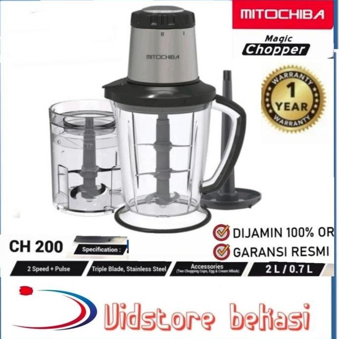 DISKON SPESIAL - CHOPER MITOCHIBA CH200 CHOPER MITOCHIBA CH 200/FOOD CHOPER MITOCHIBA CH 200