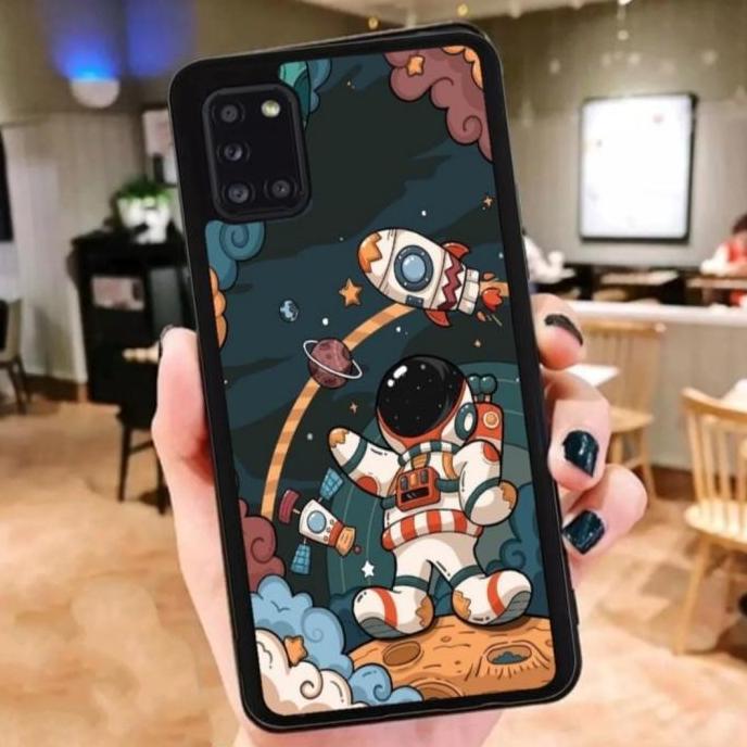 Casing Custom Samsung Galaxy A31 A51 A71 M31 AesThetic Astronot Case