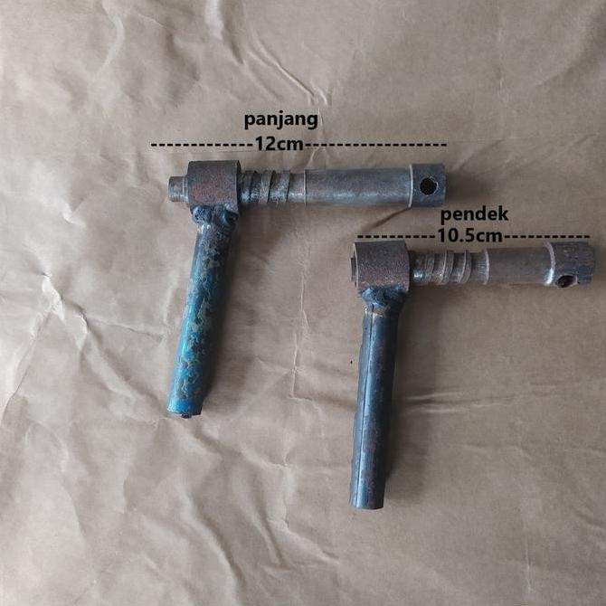 Kacipan / ketekan / kuncian press paving dan press tegel merk Rajawali