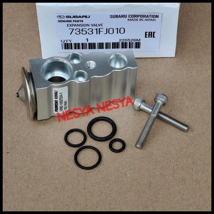 TERLARIS EXPANSI EKSPANSI EXSPANSI XPANSI VALVE AC MOBIL SUBARU XV CROSSTREK GP ( FB20 FB20B ) 2.0 L