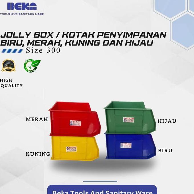 Sale Jolly Box Ukuran Y300-Box Sparepart-Box Perkakas/Rumah (24 Pcs)