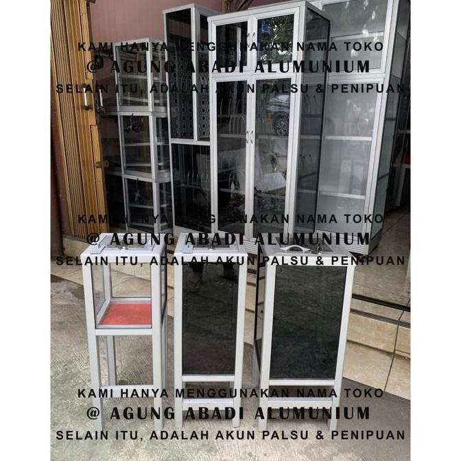 Sale Kotak Amal Alumunium Kaca Masjid Musholla