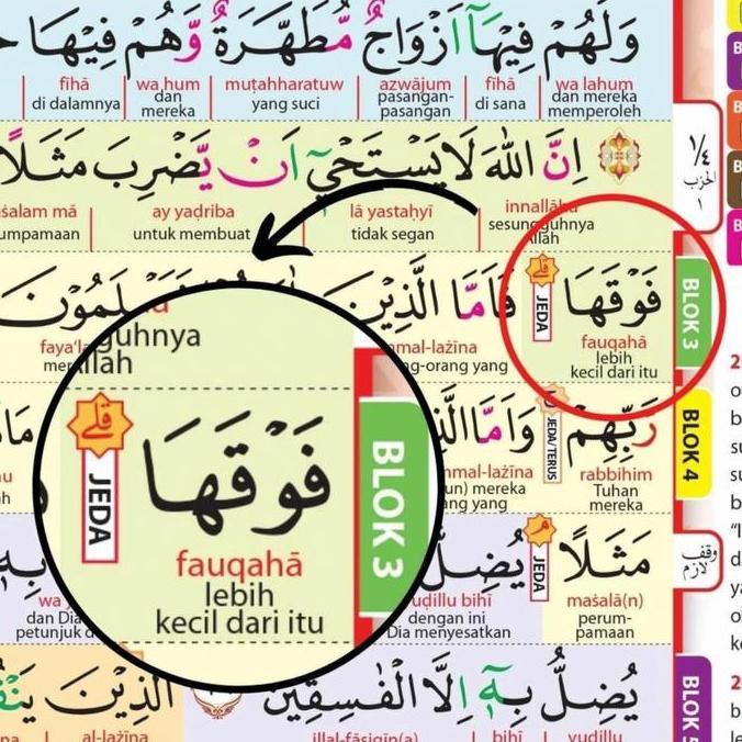 Al Quran Custom Nama Ukuran A5 Al Quran Hafalan Al Quran Berwarna  Al Quran 8 Blok Warna Untuk Anak 